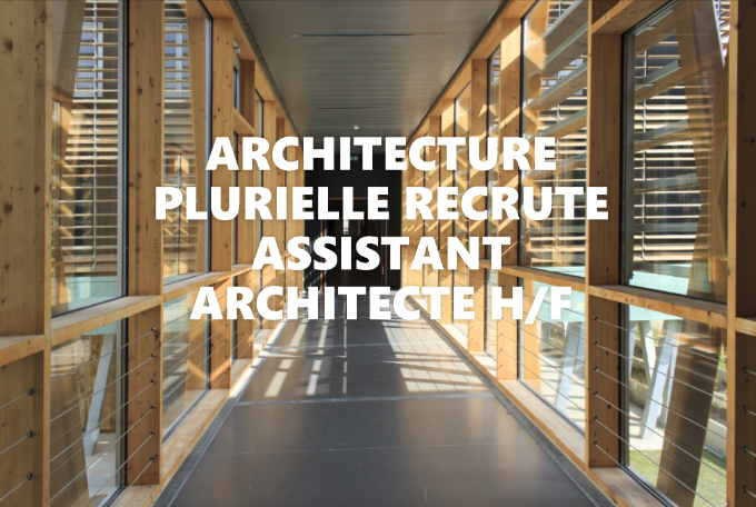 Recrutement assistant architecte