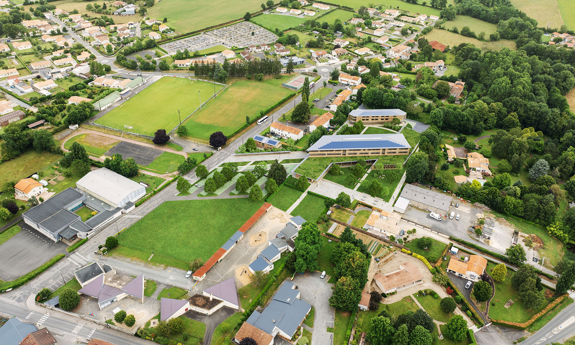Reconstruction du collège et création d’un internat à Secondigny